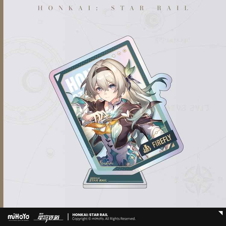 Honkai: Star Rail Interstellar Journey Hangable Acrylic Block-Firefly-miHoYo-Ace Cards & Collectibles
