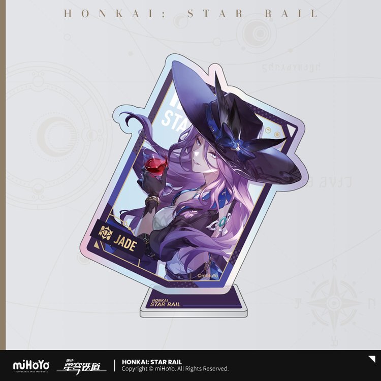 Honkai: Star Rail Interstellar Journey Hangable Acrylic Block-Jade-miHoYo-Ace Cards & Collectibles