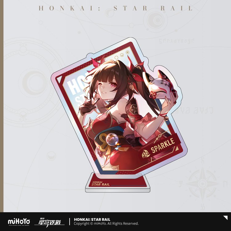 Honkai: Star Rail Interstellar Journey Hangable Acrylic Block-Sparkle-miHoYo-Ace Cards & Collectibles