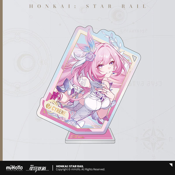 Honkai: Star Rail Interstellar Journey Series Hangable Acrylic Stand-Cyrene-miHoYo-Ace Cards & Collectibles