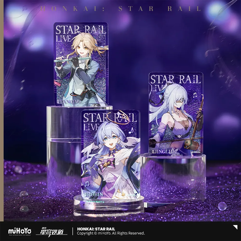 Honkai: Star Rail LIVE Series 2024 Quicksand Acrylic Block-Aventurine-miHoYo-Ace Cards & Collectibles