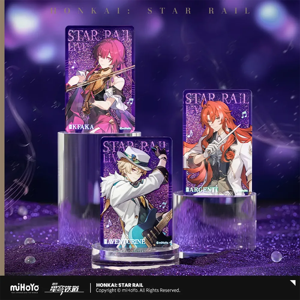 Honkai: Star Rail LIVE Series 2024 Quicksand Acrylic Block-Aventurine-miHoYo-Ace Cards & Collectibles