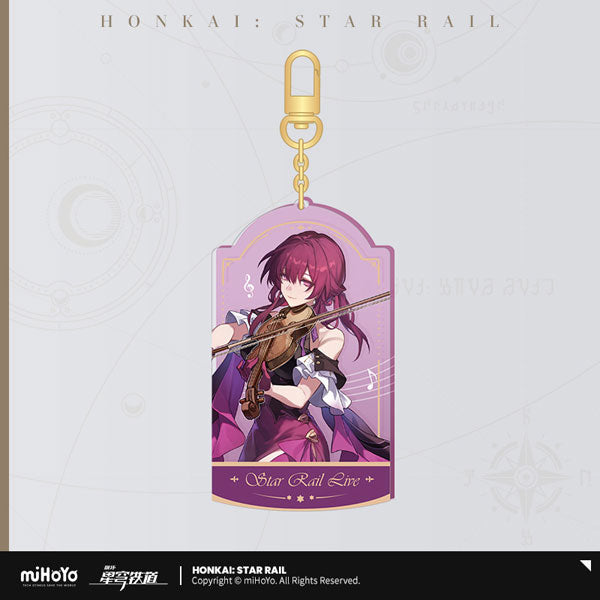 Honkai: Star Rail LIVE Series Acrylic Keychain-Robin-miHoYo-Ace Cards &amp; Collectibles