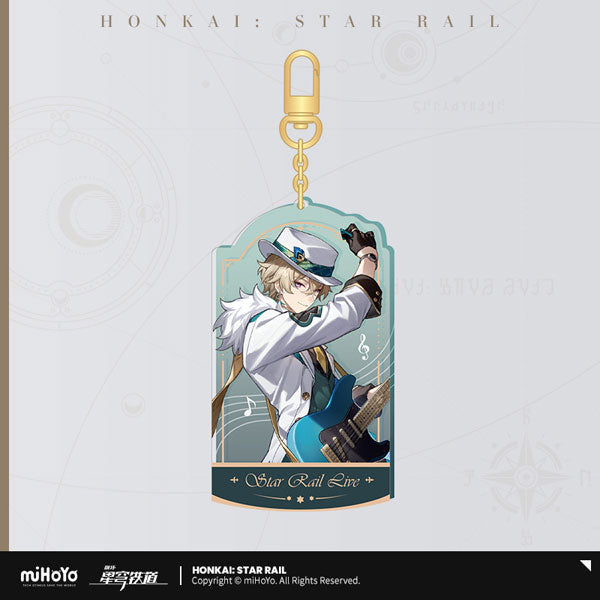 Honkai: Star Rail LIVE Series Acrylic Keychain-Robin-miHoYo-Ace Cards &amp; Collectibles