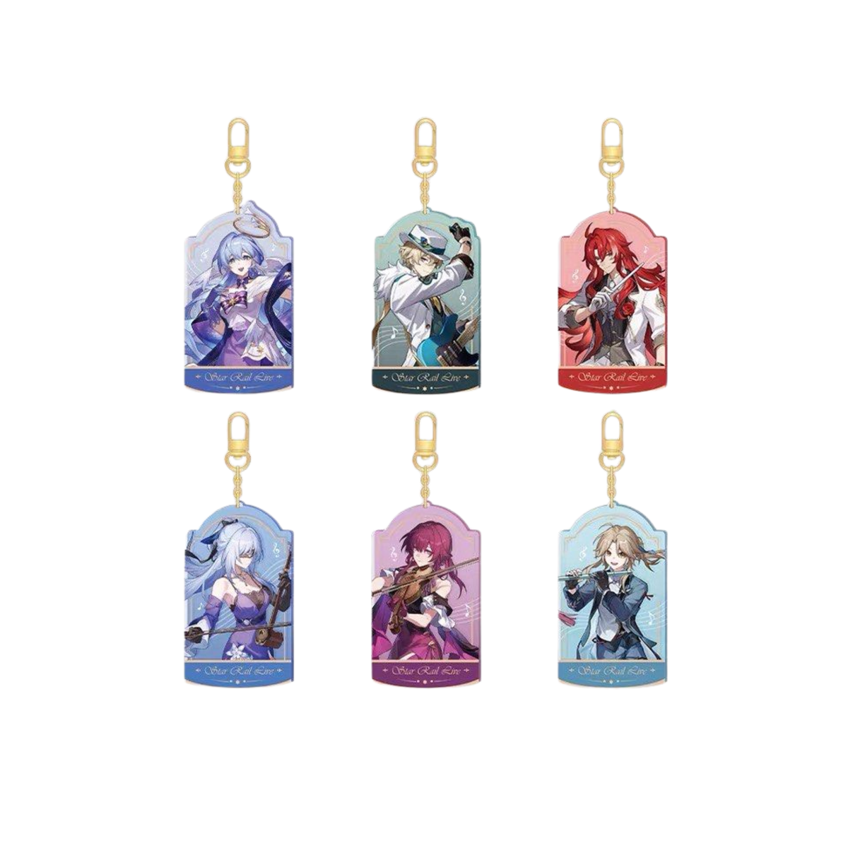 Honkai: Star Rail LIVE Series Acrylic Keychain-Robin-miHoYo-Ace Cards & Collectibles