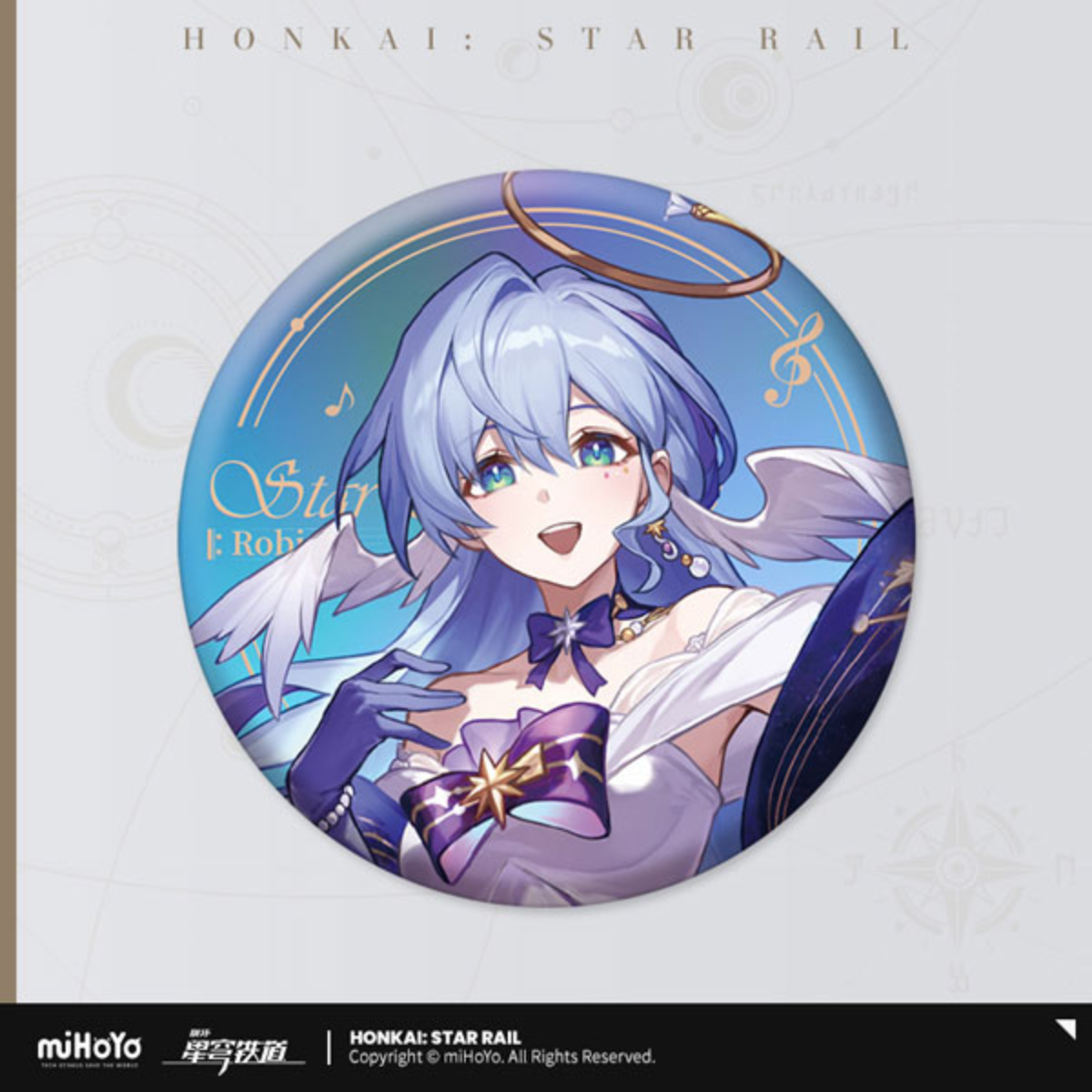 Honkai: Star Rail LIVE Series Badge-Robin-miHoYo-Ace Cards &amp; Collectibles