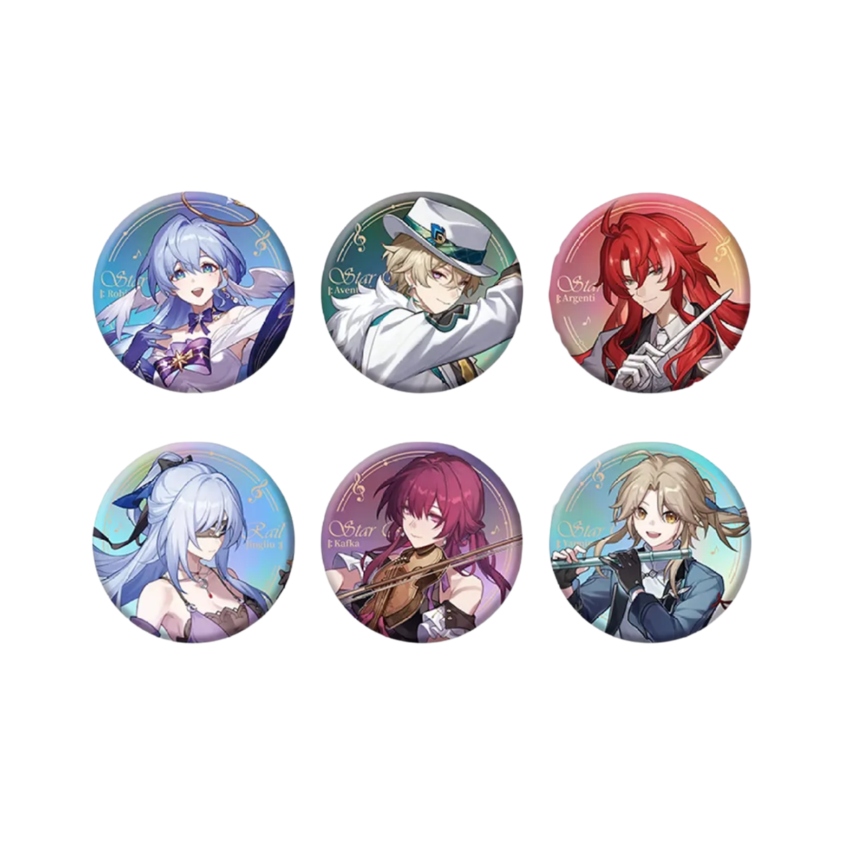 Honkai: Star Rail LIVE Series Badge-Robin-miHoYo-Ace Cards & Collectibles