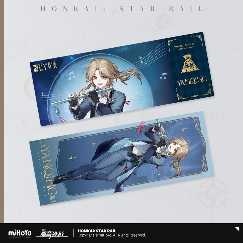 honkai star rail holographic card Honkai: Star Rail LIVE Series Holographic Collectible Ticket