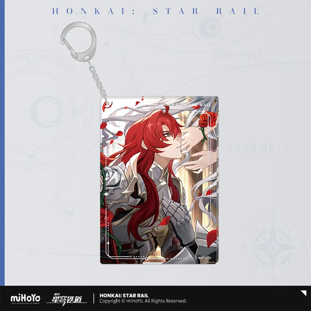 Honkai: Star Rail Light Cone Acrylic Keychain Series-Argenti-miHoYo-Ace Cards &amp; Collectibles