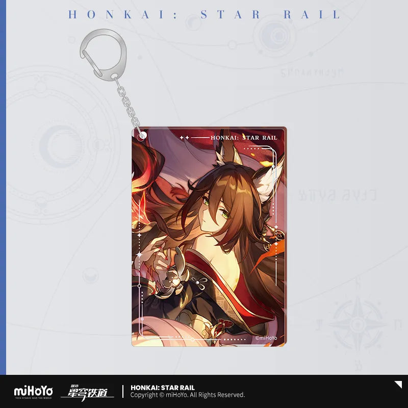 Honkai: Star Rail Light Cone Acrylic Keychain Series-Fugue-miHoYo-Ace Cards & Collectibles