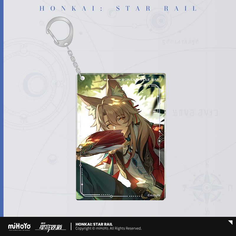 Honkai: Star Rail Light Cone Acrylic Keychain Series-Jiaoqiu-miHoYo-Ace Cards &amp; Collectibles