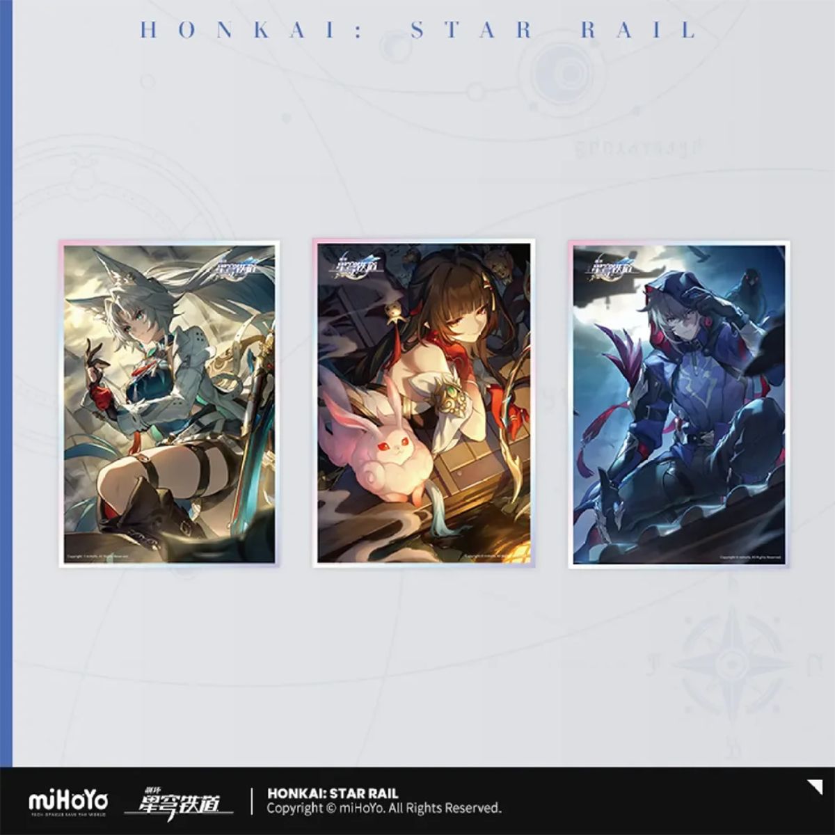 Honkai: Star Rail Light Cone Acrylic Shikishi Art Board-Firefly-miHoYo-Ace Cards &amp; Collectibles