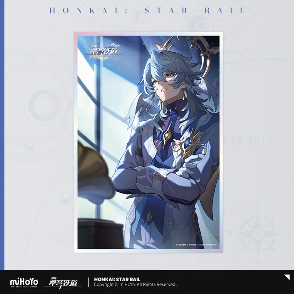 Honkai: Star Rail Light Cone Acrylic Shikishi Art Board-Sunday-miHoYo-Ace Cards &amp; Collectibles