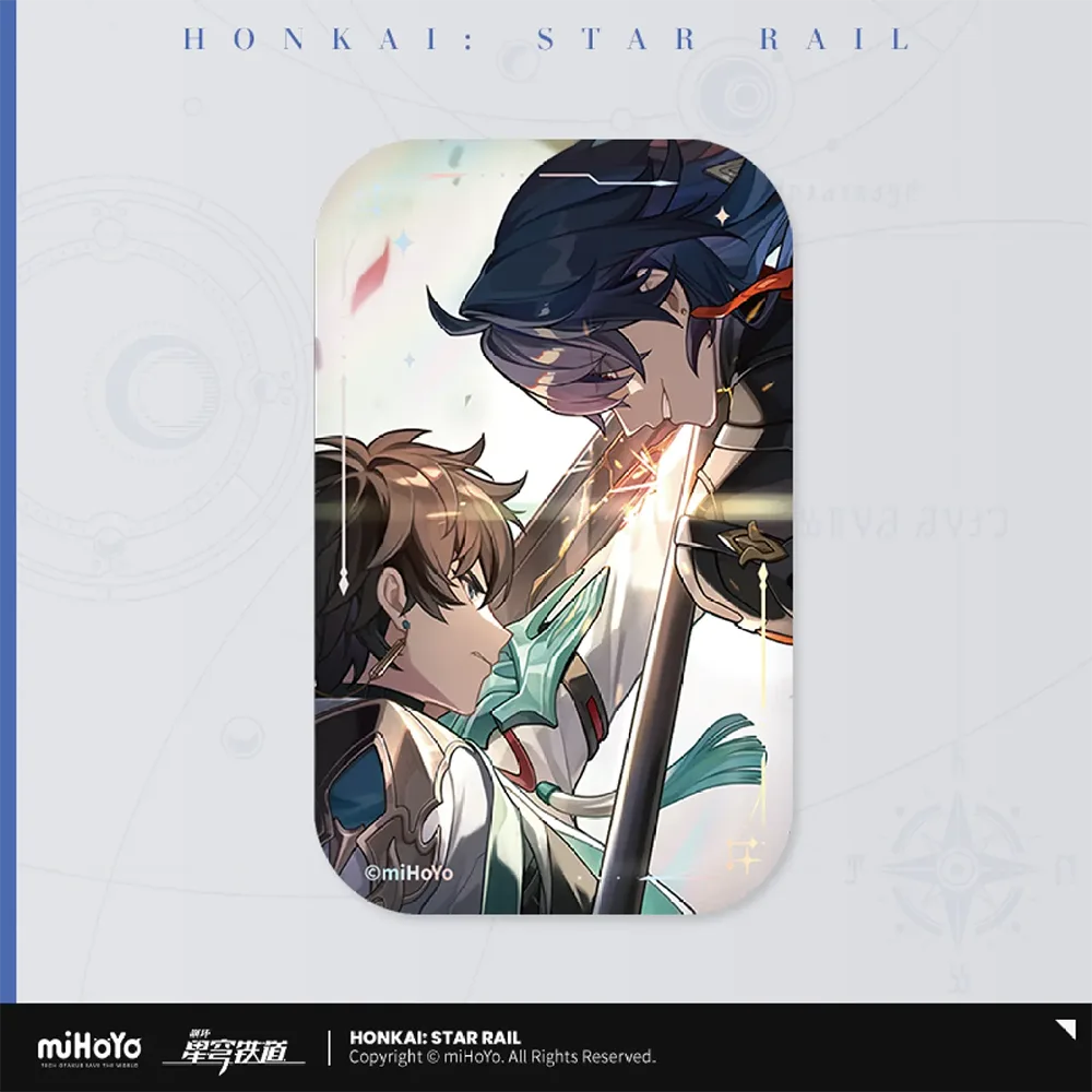 Honkai: Star Rail Light Cone Badge-Blade &amp; Dan Heng-miHoYo-Ace Cards &amp; Collectibles