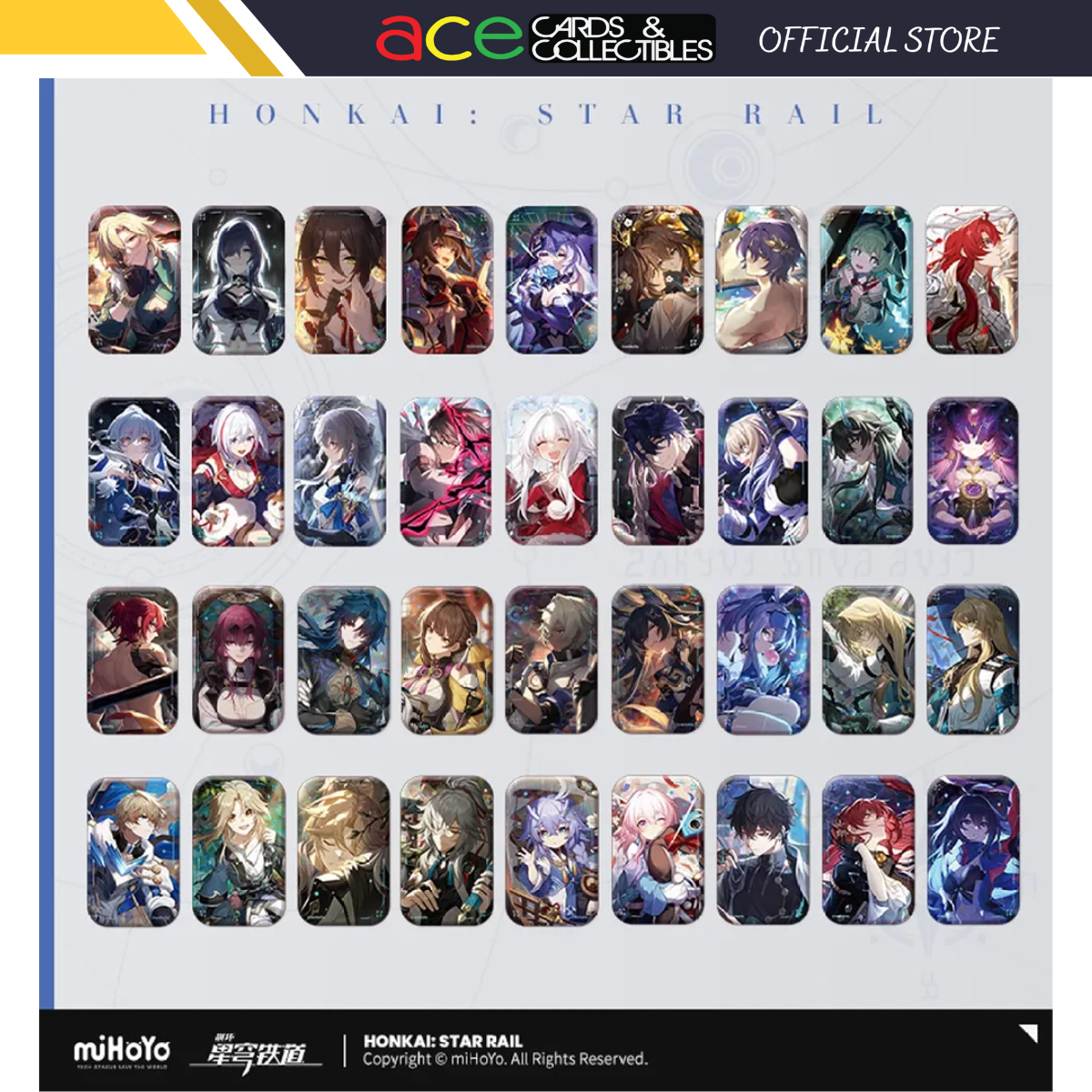 Honkai: Star Rail Light Cone Badge-Huohuo-miHoYo-Ace Cards &amp; Collectibles