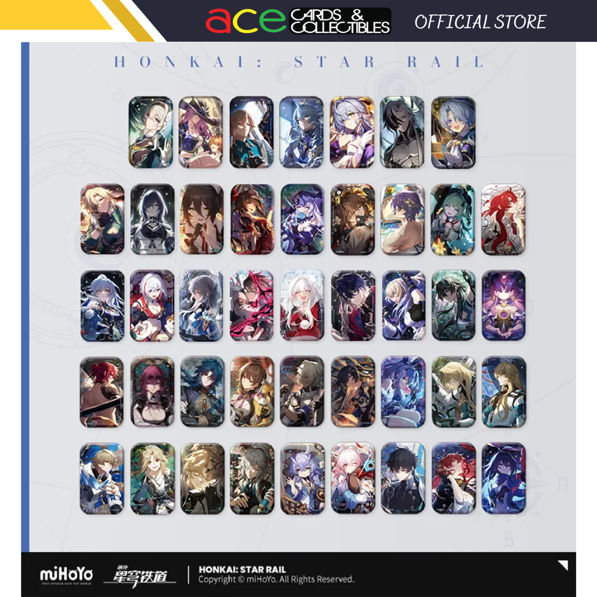 Honkai: Star Rail Light Cone Badge-Huohuo-miHoYo-Ace Cards &amp; Collectibles