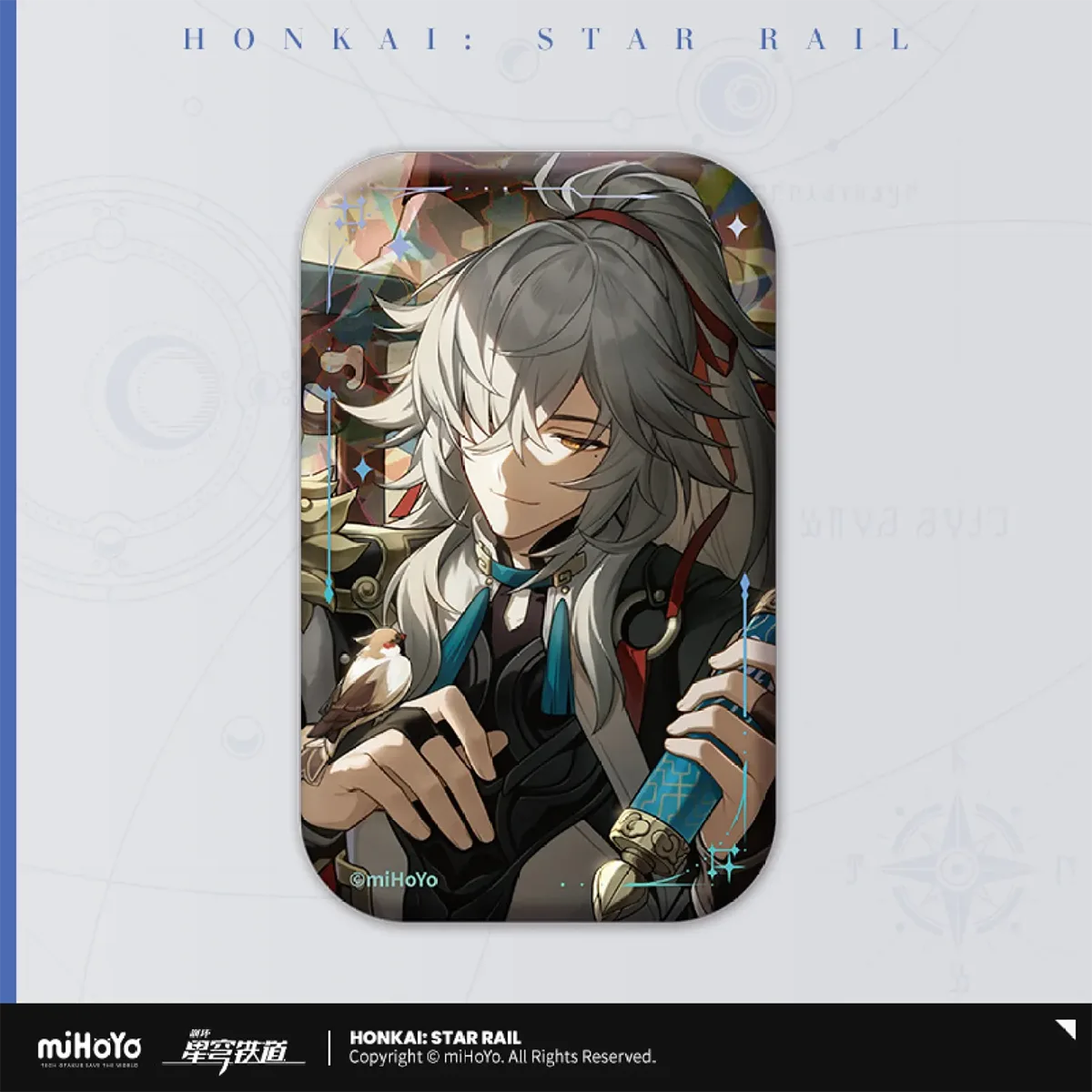 Honkai: Star Rail Light Cone Badge-Jing Yuan-miHoYo-Ace Cards &amp; Collectibles