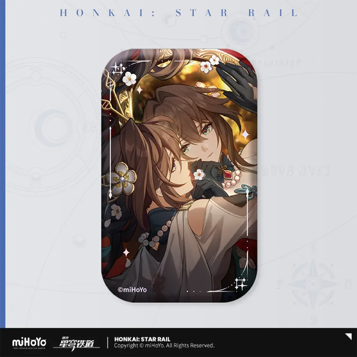 Honkai: Star Rail Light Cone Badge-Ruan Mei-miHoYo-Ace Cards &amp; Collectibles