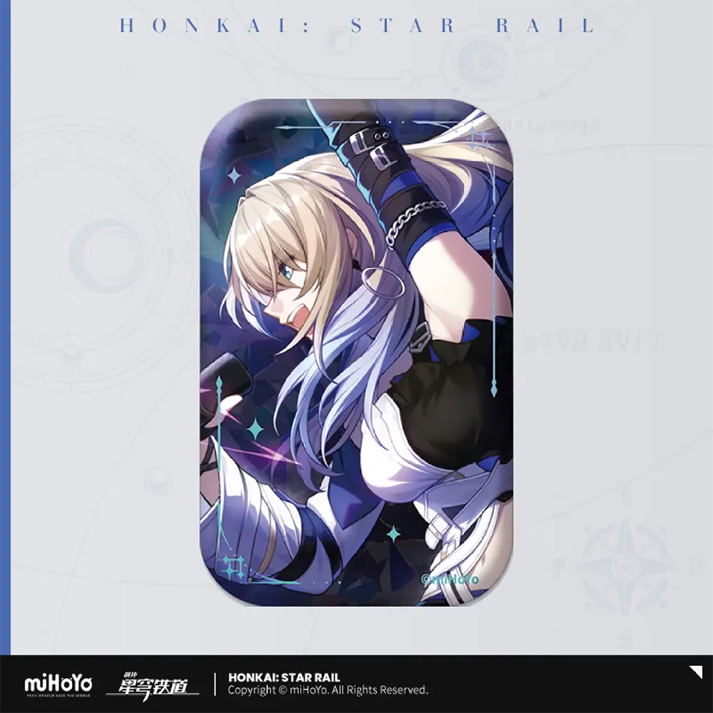 Honkai: Star Rail Light Cone Badge-Serval-miHoYo-Ace Cards &amp; Collectibles