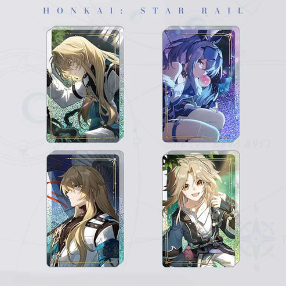 Honkai: Star Rail Light Cone Quicksand Acrylic Block-Incessant Rain-miHoYo-Ace Cards &amp; Collectibles