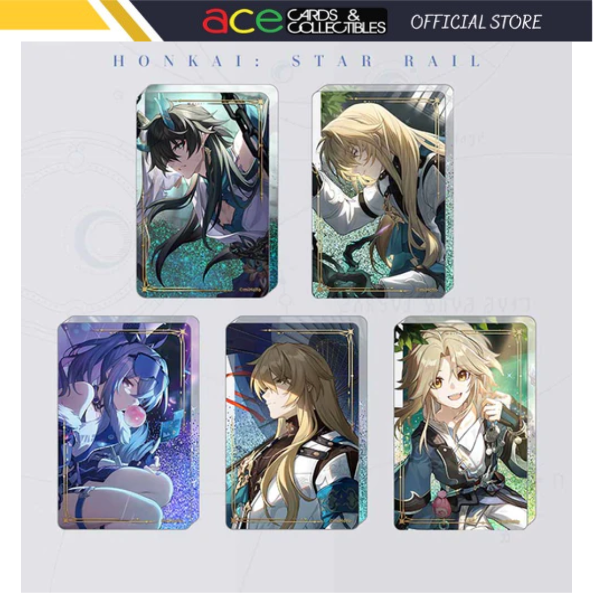 Honkai: Star Rail Light Cone Quicksand Acrylic Block-Incessant Rain-miHoYo-Ace Cards &amp; Collectibles