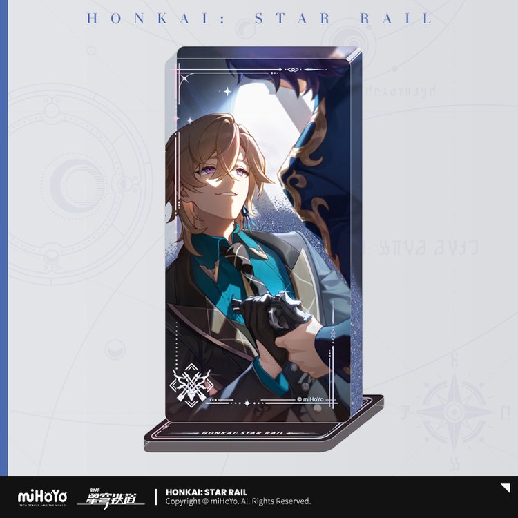 Honkai: Star Rail Light Cone Quicksand Acrylic Block Stand-Aventurine-miHoYo-Ace Cards &amp; Collectibles