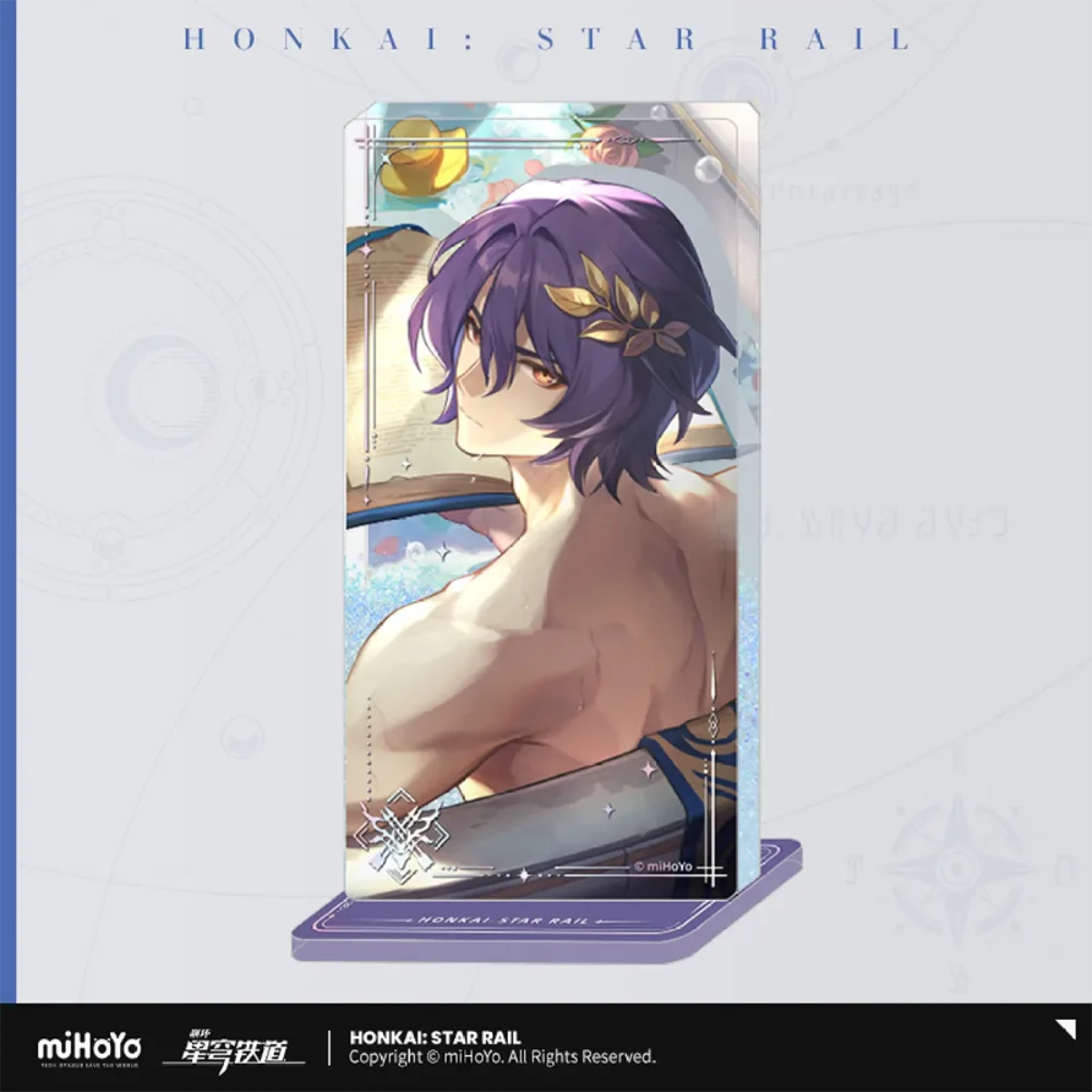 Honkai: Star Rail Light Cone Quicksand Acrylic Block Stand-Dr. Ratio-miHoYo-Ace Cards &amp; Collectibles