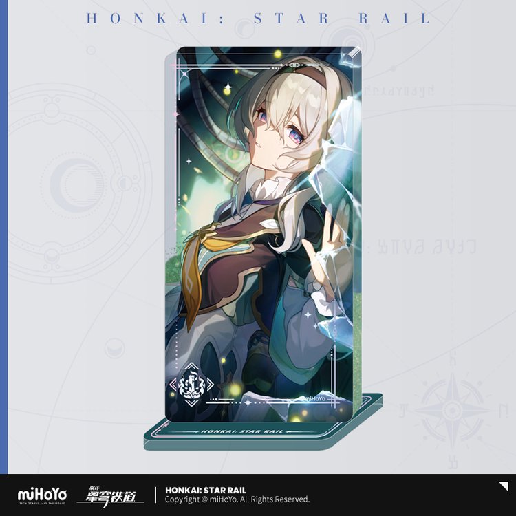 Honkai: Star Rail Light Cone Quicksand Acrylic Block Stand-Firefly-miHoYo-Ace Cards &amp; Collectibles