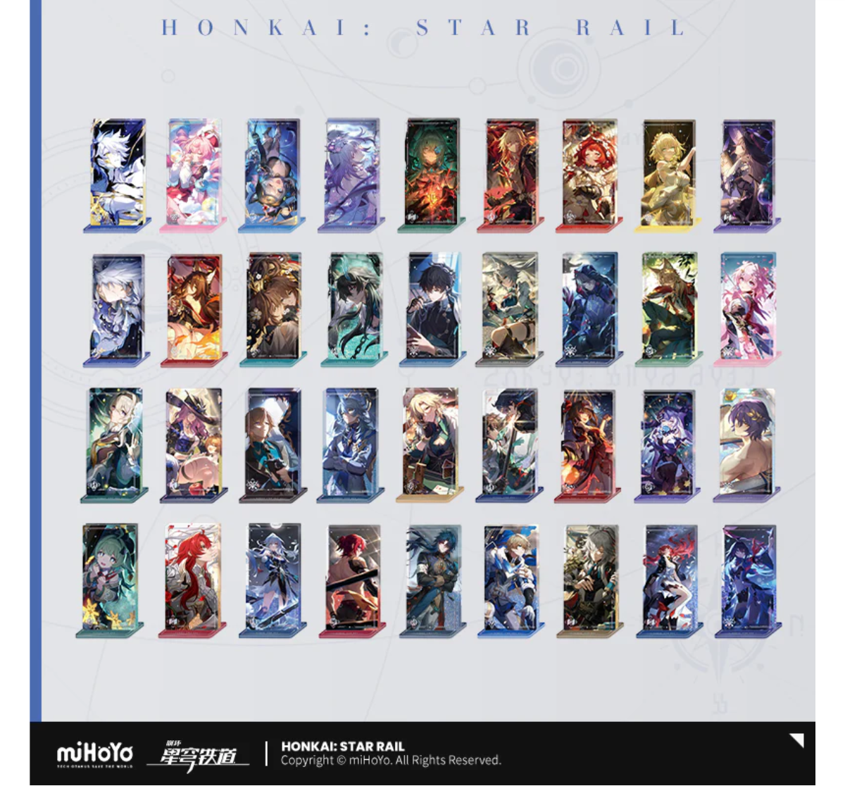 Honkai: Star Rail Light Cone Quicksand Acrylic Block Stand-Huohuo-miHoYo-Ace Cards & Collectibles