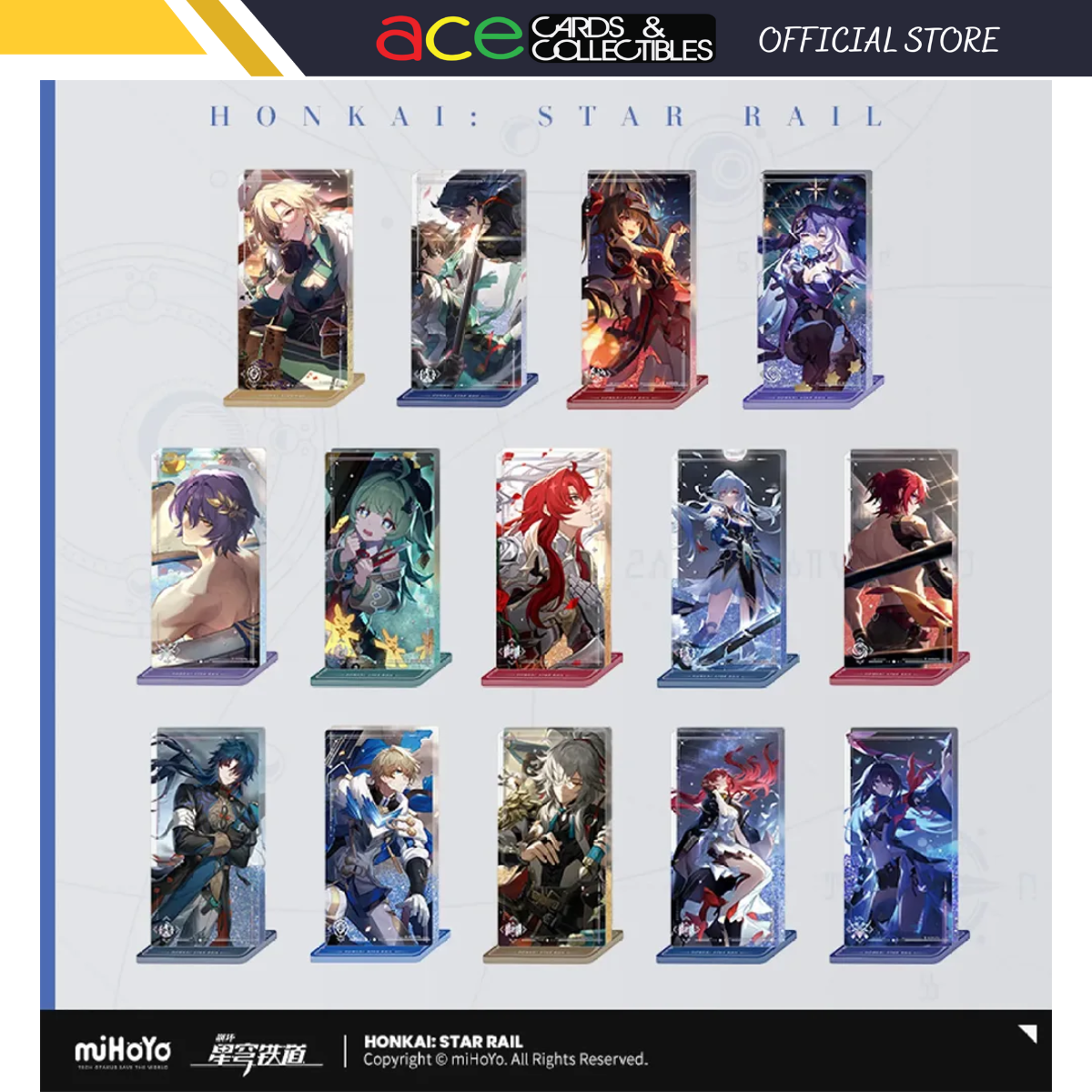 Honkai: Star Rail Light Cone Quicksand Acrylic Block Stand-Huohuo-miHoYo-Ace Cards &amp; Collectibles