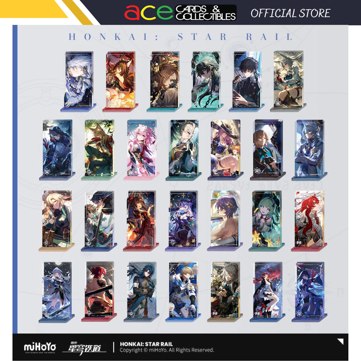 Honkai: Star Rail Light Cone Quicksand Acrylic Block Stand-Huohuo-miHoYo-Ace Cards &amp; Collectibles