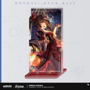 Honkai: Star Rail Light Cone Quicksand Acrylic Block Stand-Sparkle-miHoYo-Ace Cards &amp; Collectibles