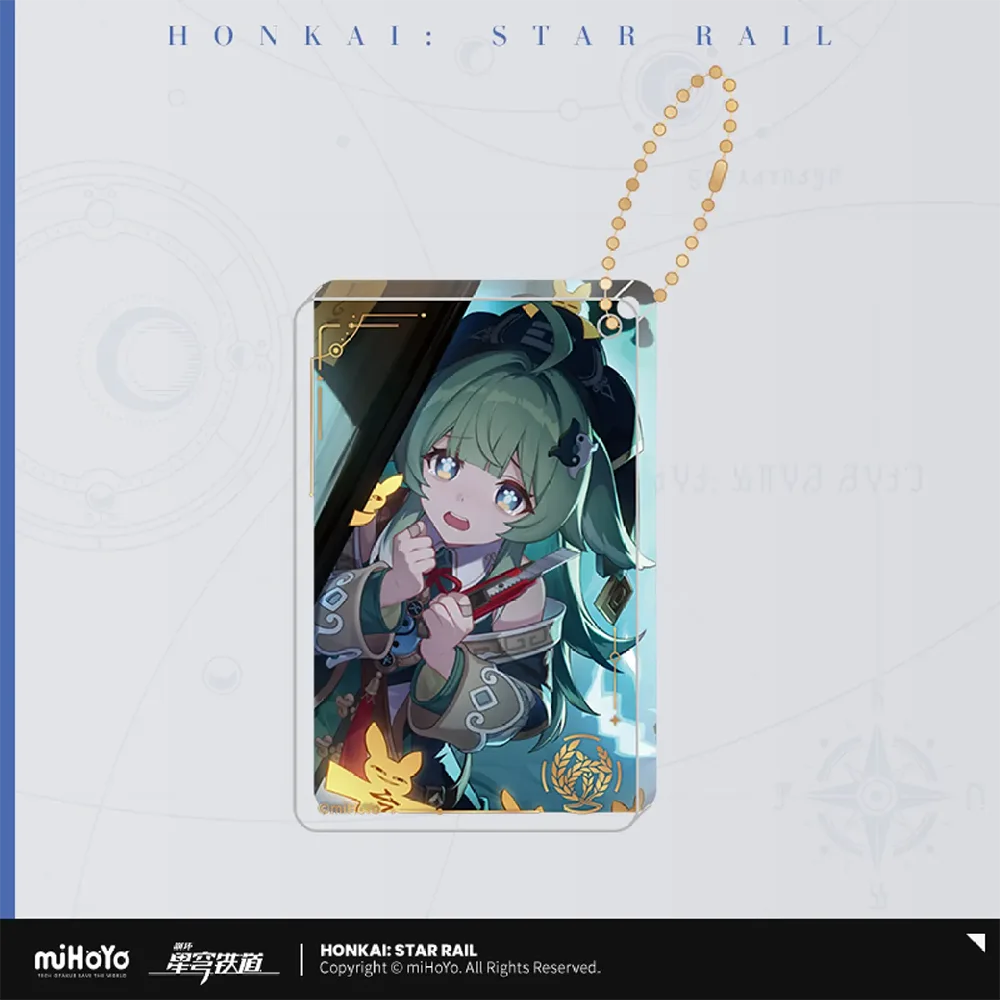 Honkai: Star Rail Light Cone Thick Acrylic Keychain-Huohuo-miHoYo-Ace Cards &amp; Collectibles