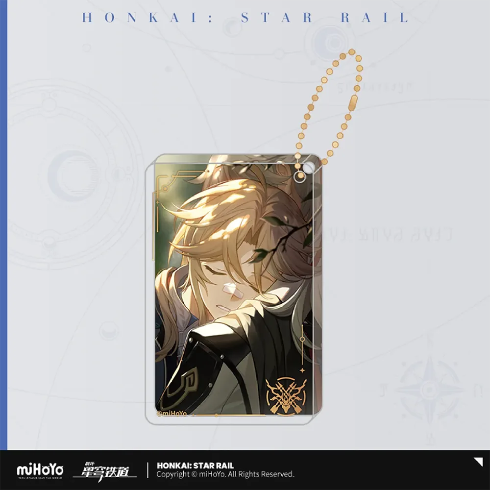 Honkai: Star Rail Light Cone Thick Acrylic Keychain-Yanqing-miHoYo-Ace Cards &amp; Collectibles