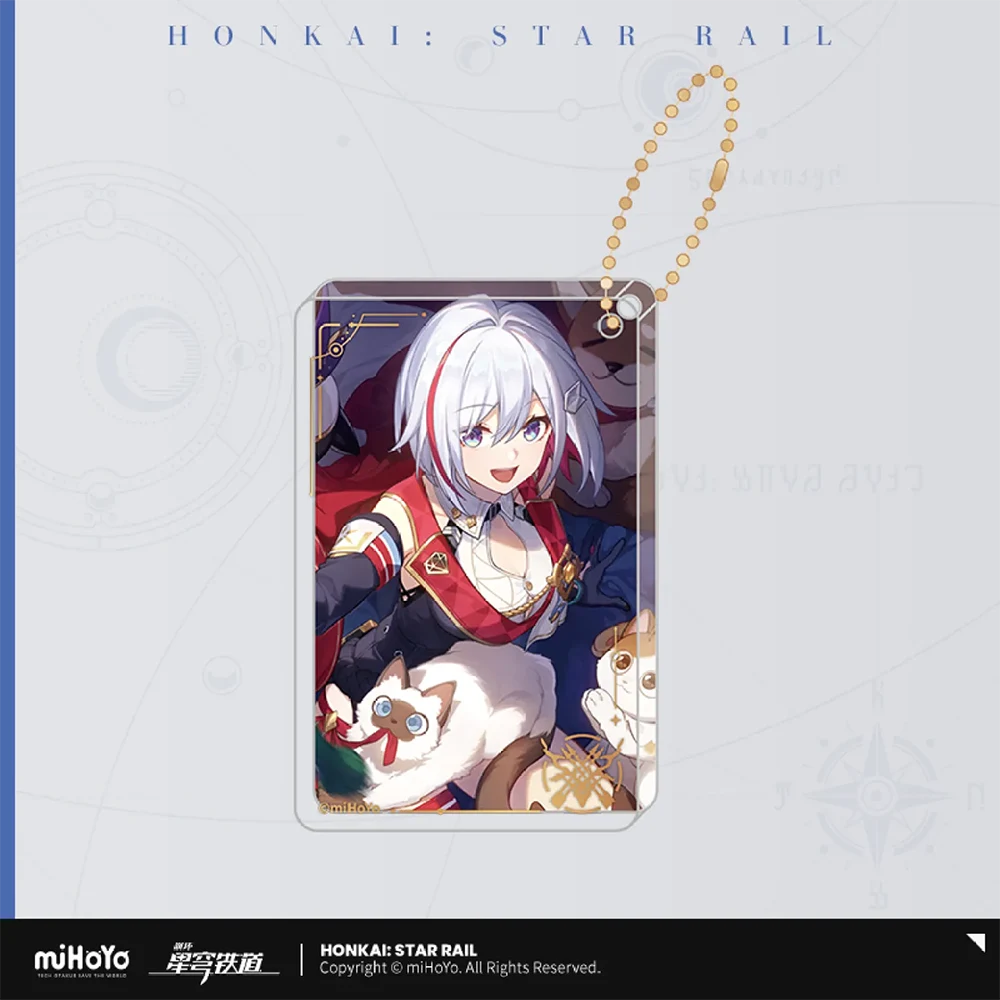 Honkai: Star Rail Light Cone Thick Acrylic Keychain-Yanqing-miHoYo-Ace Cards & Collectibles
