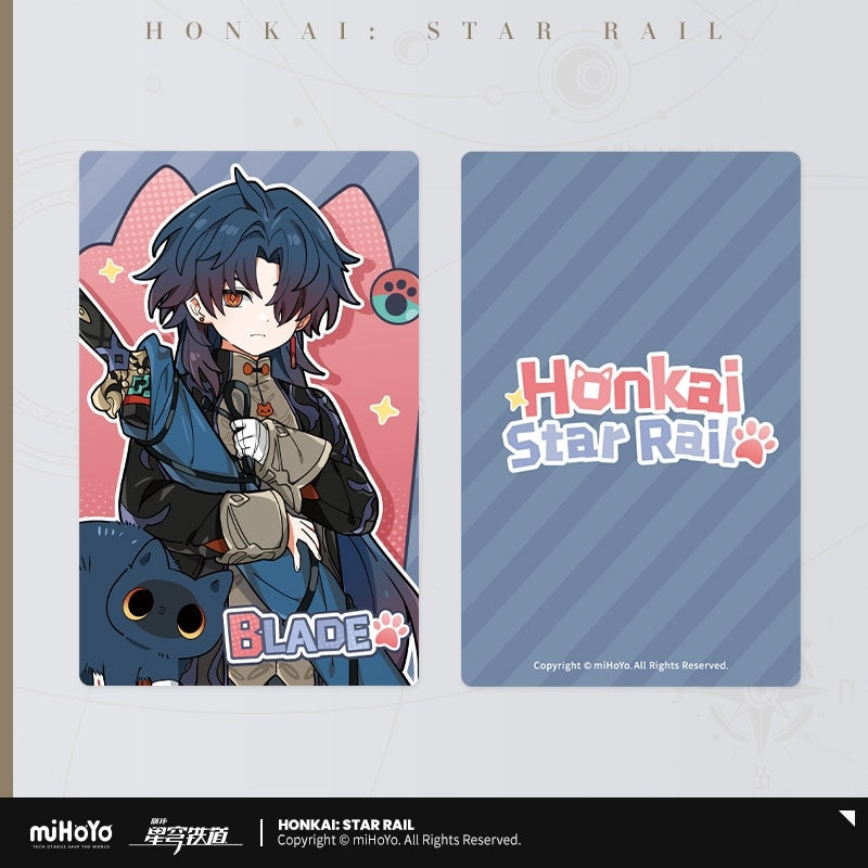 Honkai: Star Rail Little Cat Holographic Collectible Ticket-Blade-miHoYo-Ace Cards &amp; Collectibles