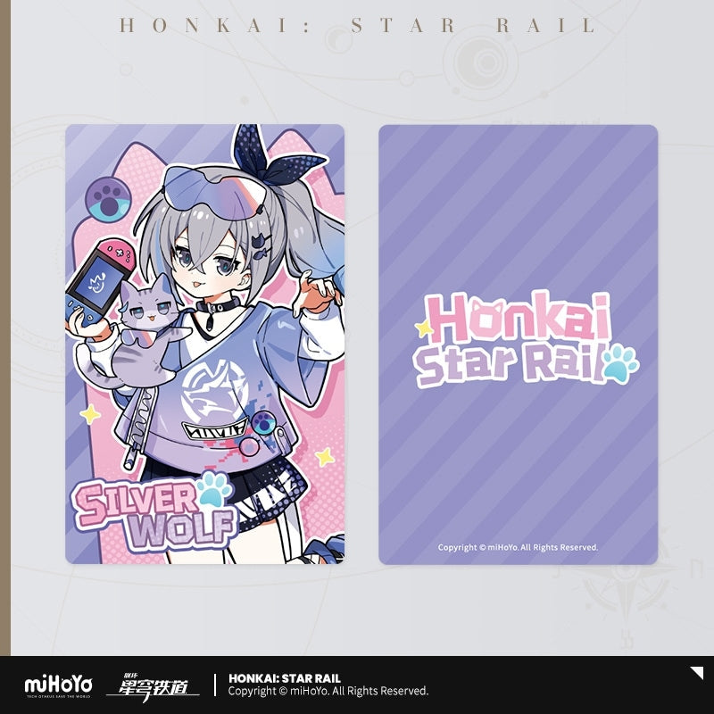 Honkai: Star Rail Little Cat Holographic Collectible Ticket-Kafka-miHoYo-Ace Cards & Collectibles