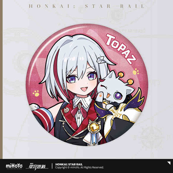 Honkai: Star Rail Little Cat Tin Badge-Kafka-miHoYo-Ace Cards & Collectibles