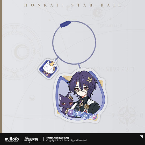 Honkai: Star Rail Little Kitty Acrylic Keychain-Kafka-miHoYo-Ace Cards & Collectibles