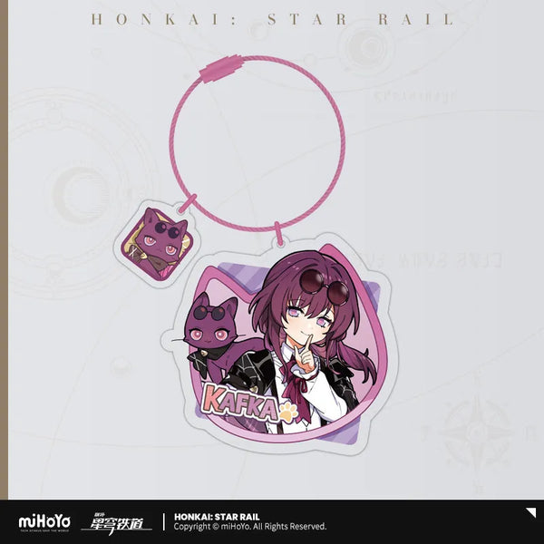 Honkai: Star Rail Little Kitty Acrylic Keychain-Kafka-miHoYo-Ace Cards &amp; Collectibles