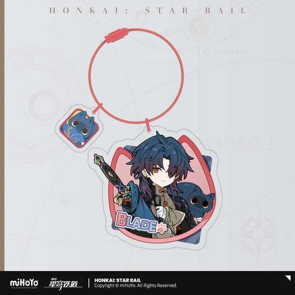 Honkai: Star Rail Little Kitty Acrylic Keychain-Kafka-miHoYo-Ace Cards & Collectibles