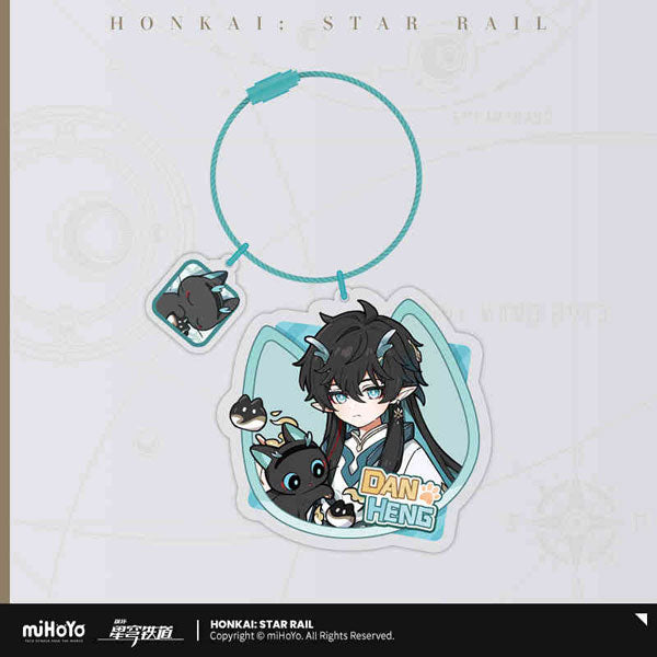 Honkai: Star Rail Little Kitty Acrylic Keychain-Kafka-miHoYo-Ace Cards & Collectibles