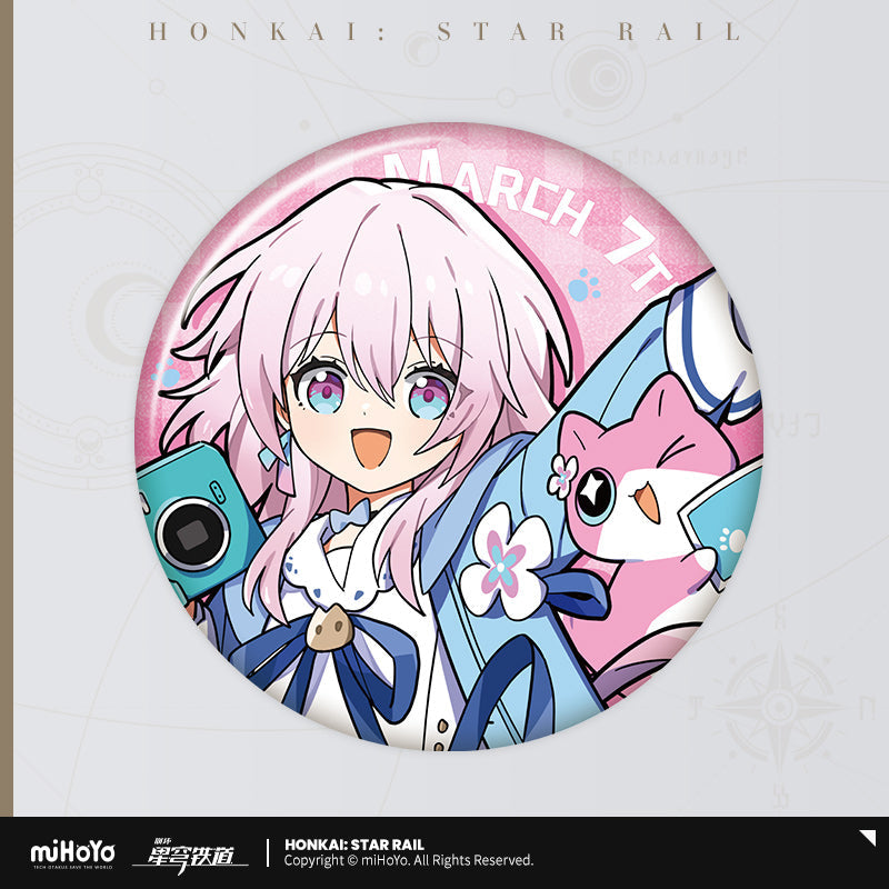 Honkai: Star Rail Little Kitty Series Badge-March 7th-miHoYo-Ace Cards & Collectibles