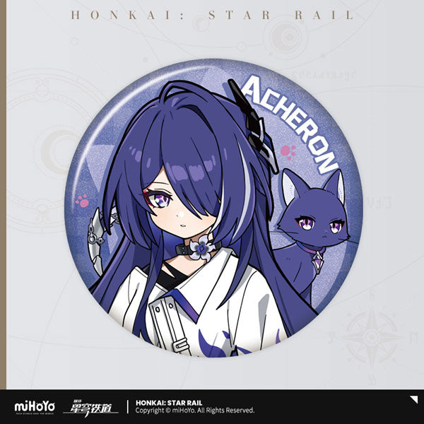 Honkai: Star Rail Little Kitty Series Badge-Trailblazer M-miHoYo-Ace Cards & Collectibles