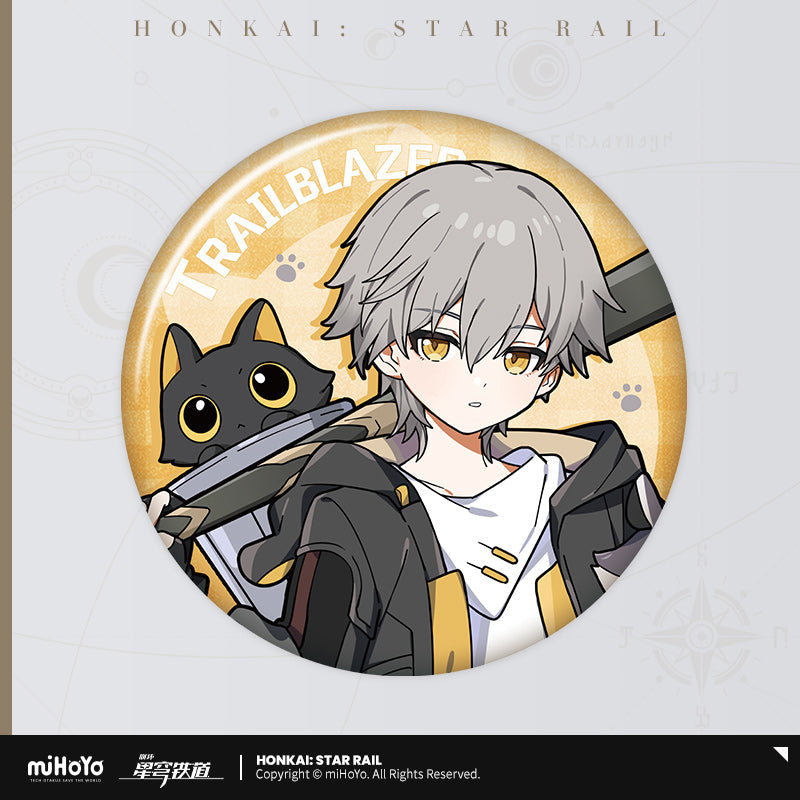 Honkai: Star Rail Little Kitty Series Badge-Trailblazer M-miHoYo-Ace Cards & Collectibles
