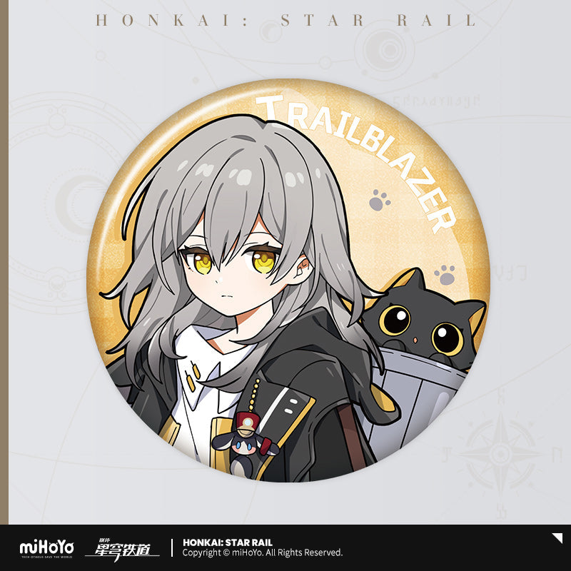 Honkai: Star Rail Little Kitty Series Badge-Trailblazer M-miHoYo-Ace Cards & Collectibles