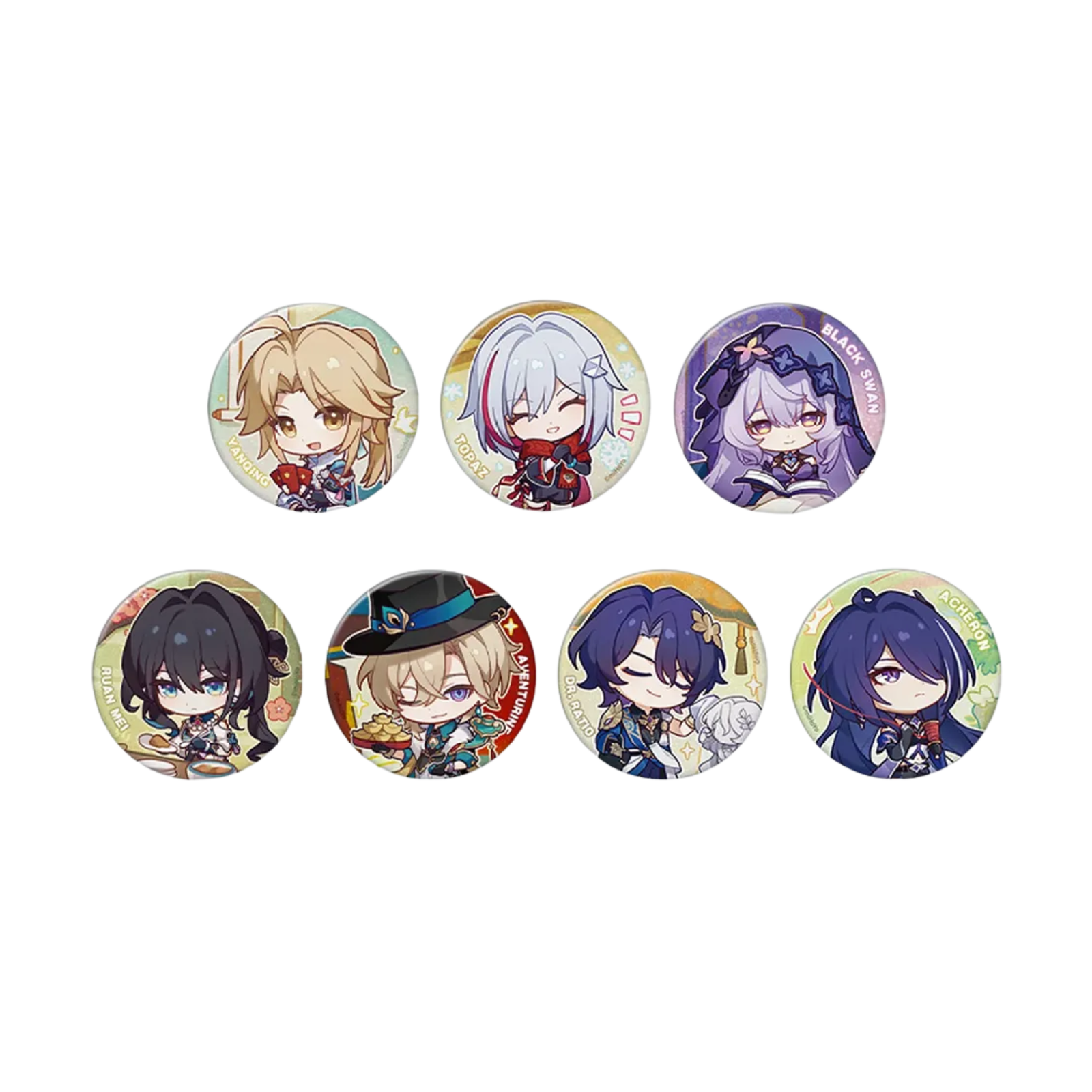 Honkai: Star Rail Lunar New Year Series Tin Badge-Yanqing-miHoYo-Ace Cards & Collectibles