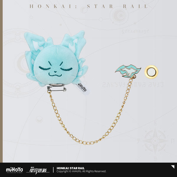 Honkai: Star Rail Mr.Tail Plush Badge-Confident-miHoYo-Ace Cards &amp; Collectibles