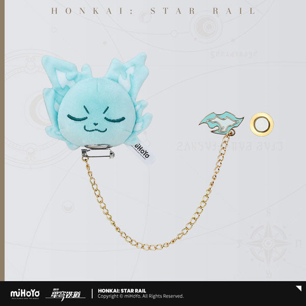 Honkai: Star Rail Mr.Tail Plush Badge-Standby-miHoYo-Ace Cards & Collectibles