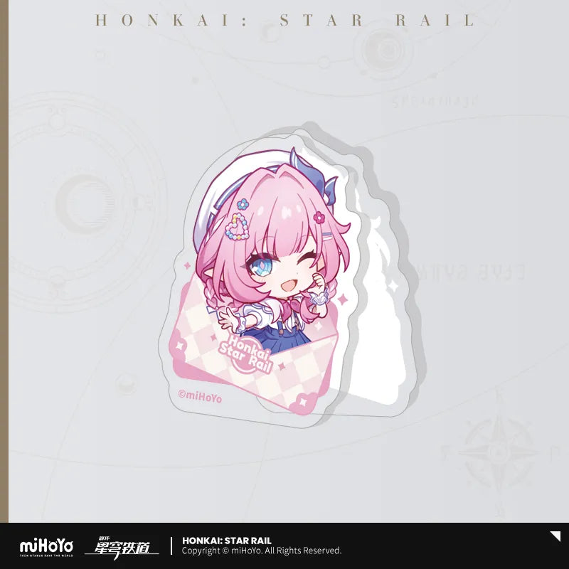 Honkai Star Rail Nameless Medal Series Acrylic Clips-Cyrene (Small)-miHoYo-Ace Cards & Collectibles